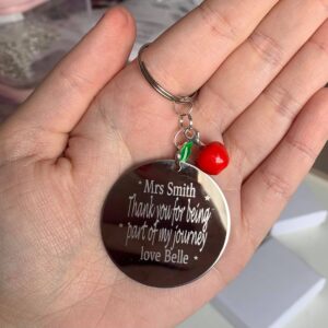 Thank You Teacher Keyring